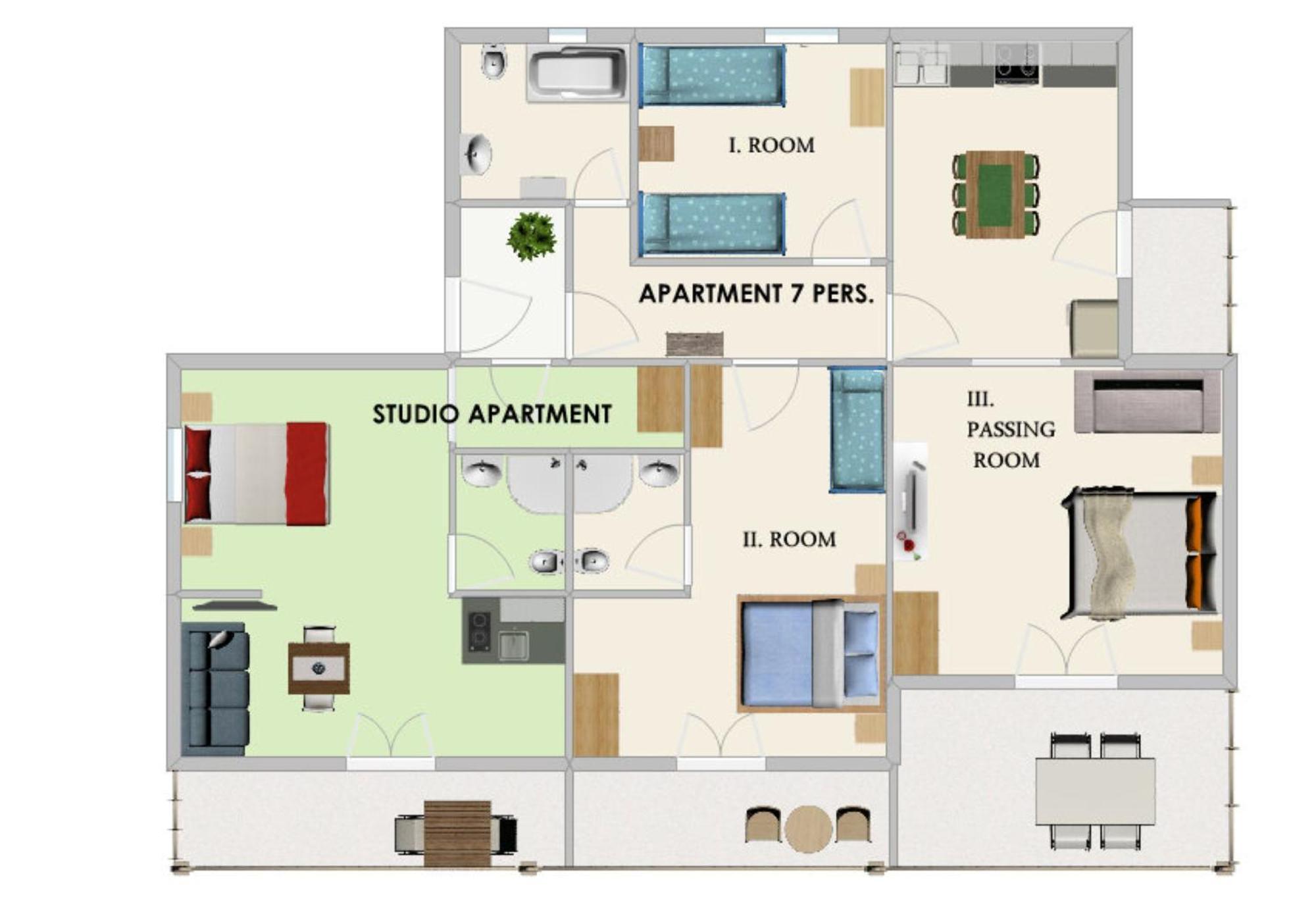 Apartments Boa スラティネ エクステリア 写真
